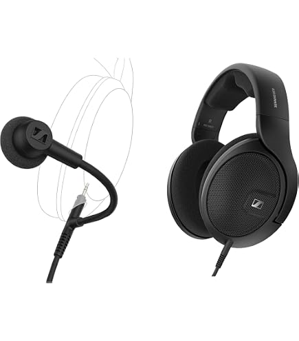 Sennheiser HD 569 Closed‑Back Audiophile Headphone with HD 500